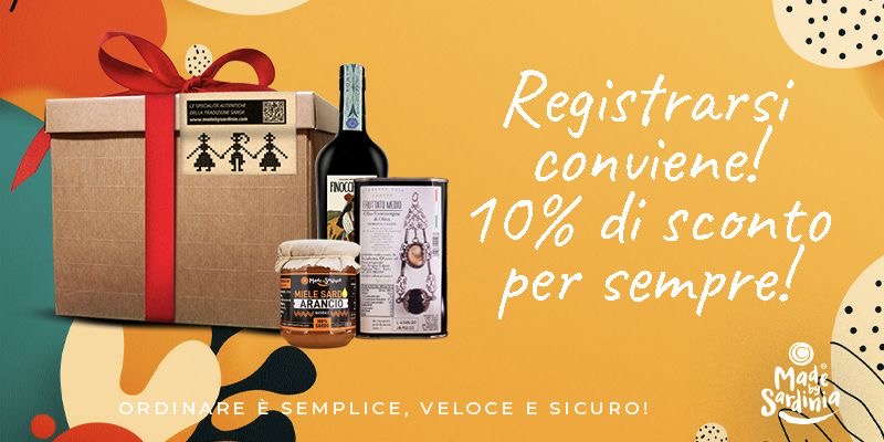 Registrarsi conviene! 10% di sconto per sempre