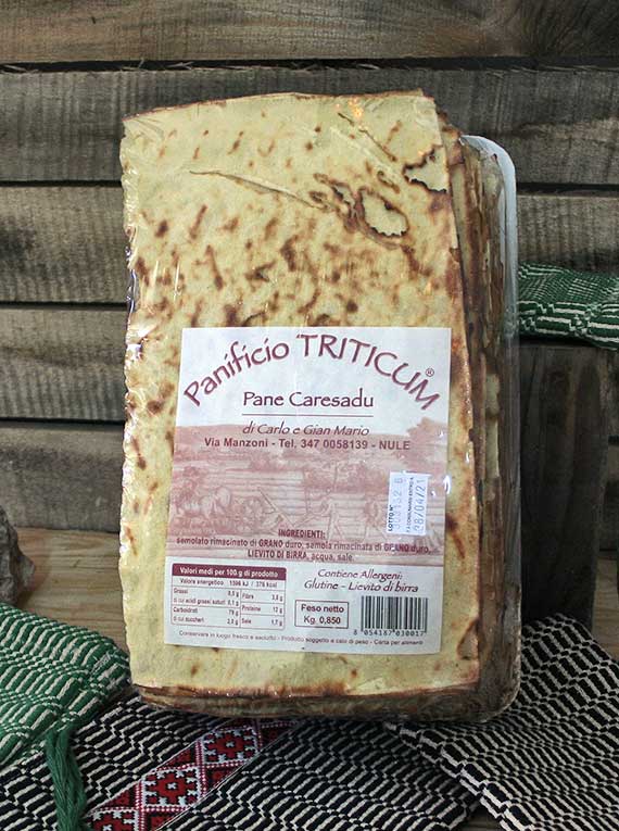 Pane Carasau 850 G Panificio Triticum Made By Sardinia Isola Di Tradizioni