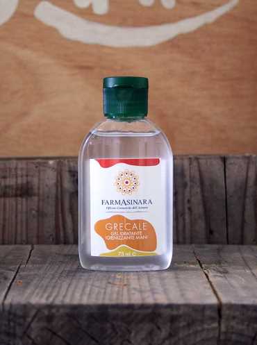 Farmasinara Gel idratante igienizzante mani “Grecale 75 ml